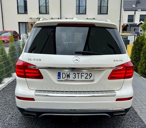 Mercedes-Benz GL cena 139000 przebieg: 253413, rok produkcji 2013 z Murowana Goślina małe 781